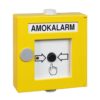 Der Handmelder aus Aluminium ist in