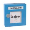 Der Handfeuermelder aus Aluminium ist