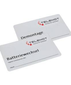 Batteriewechsel- und Demontagekarte