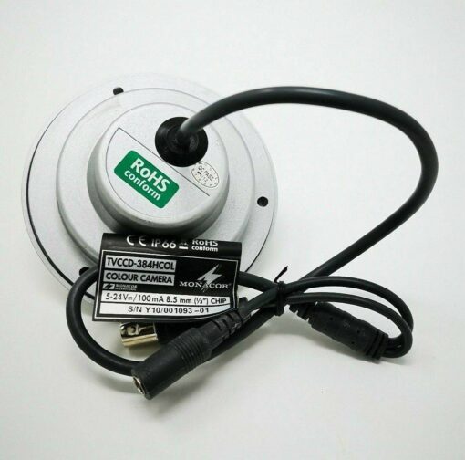 Monacor Mini-Farb-Dome Kamera / TVCCD-384HCOL – Bild 2