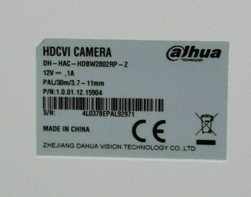 Dahua 8MP (4K) HD-CVI IR Mini-Dome Kamera – Bild 3