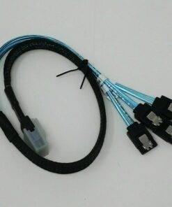 CableCreation Kabel, Mini SAS 36 Pin-Stecker (SFF-8087) zu 4 x
