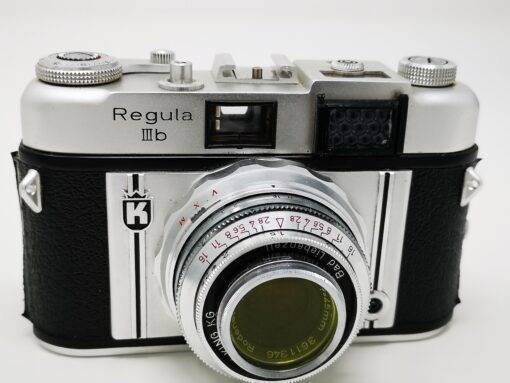 King Regula IIIb Kamera Rs. Tr. 1:2,8/f=45mm – Bild 4