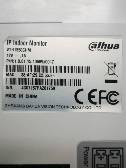 Dahua IP Monitor V.Türsprechanlage VTH1550CHM – Bild 6