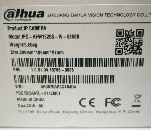 Dahua IPC-HFW 1320S-W-0280B Bullet Kamera 3MP – Bild 3