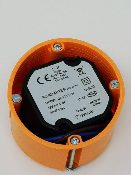 Netzgerät 12V 1,5A für Unterputzdose 68mm