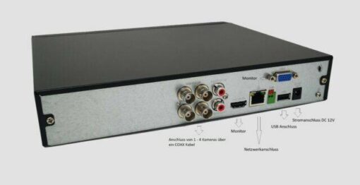 Dahua DH-XVR5104HS-X1 V.Rekorder 4 Kanal 6MP – Bild 2