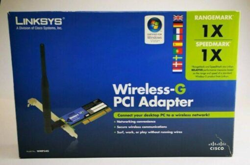 Linksys WMP54G Wireless-G WLAN Karte 54Mbps