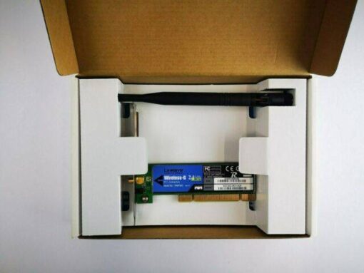 Linksys WMP54G Wireless-G WLAN Karte 54Mbps – Bild 2