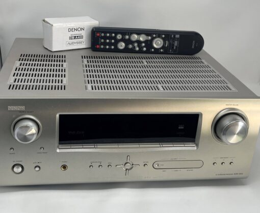 Denon AVR-1910 Digital 7.1 Heimkino AV Receiver mit HDMI silber