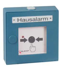 Der Funk-Handfeuermelder kann über die