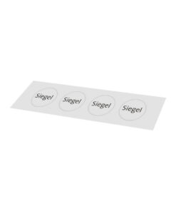 Siegelaufkleber SA-2 zur Versiegelung